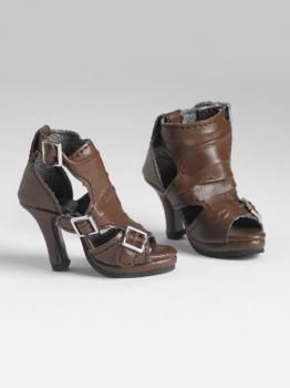 Tonner - American Models - Brown Buckle-Up Boots - Chaussure